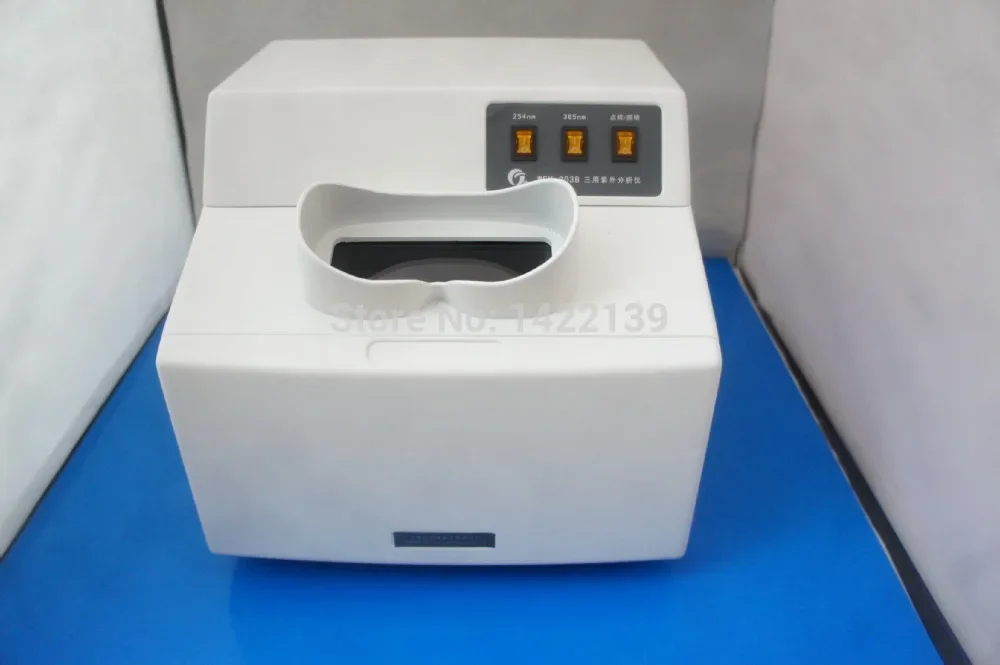 UV ultraviolet analyzer for use lab WFH-203B camera obscura   UV lamps analysis tester  110V / 220V