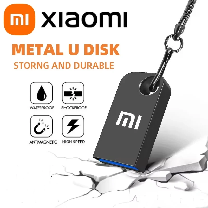Original Xiaomi 3.0 Quick Transmission Waterproof Metal Case 2TB Portable External Hard Drive External Hard Drive Storage Device