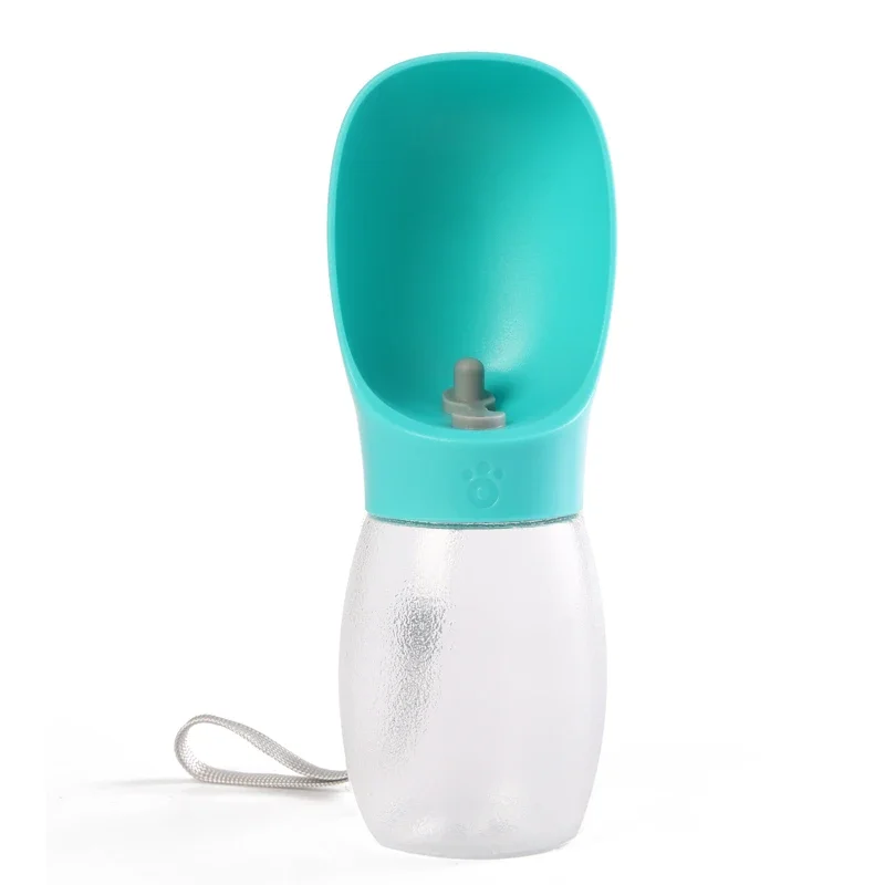 Haustier Hund Wasser Flasche 300ML Welpen Trinknäpfe Für Kleine Mittelgroße Hunde Katzen Wandern Tragbare Katze Feeder Golden Retriever liefert