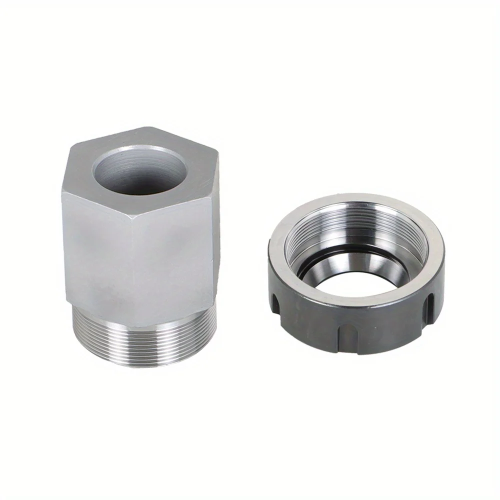 ER-40 Square Collet Block Hex Collet Block Chuck Holder untuk Mesin Bubut CNC Mesin Ukir