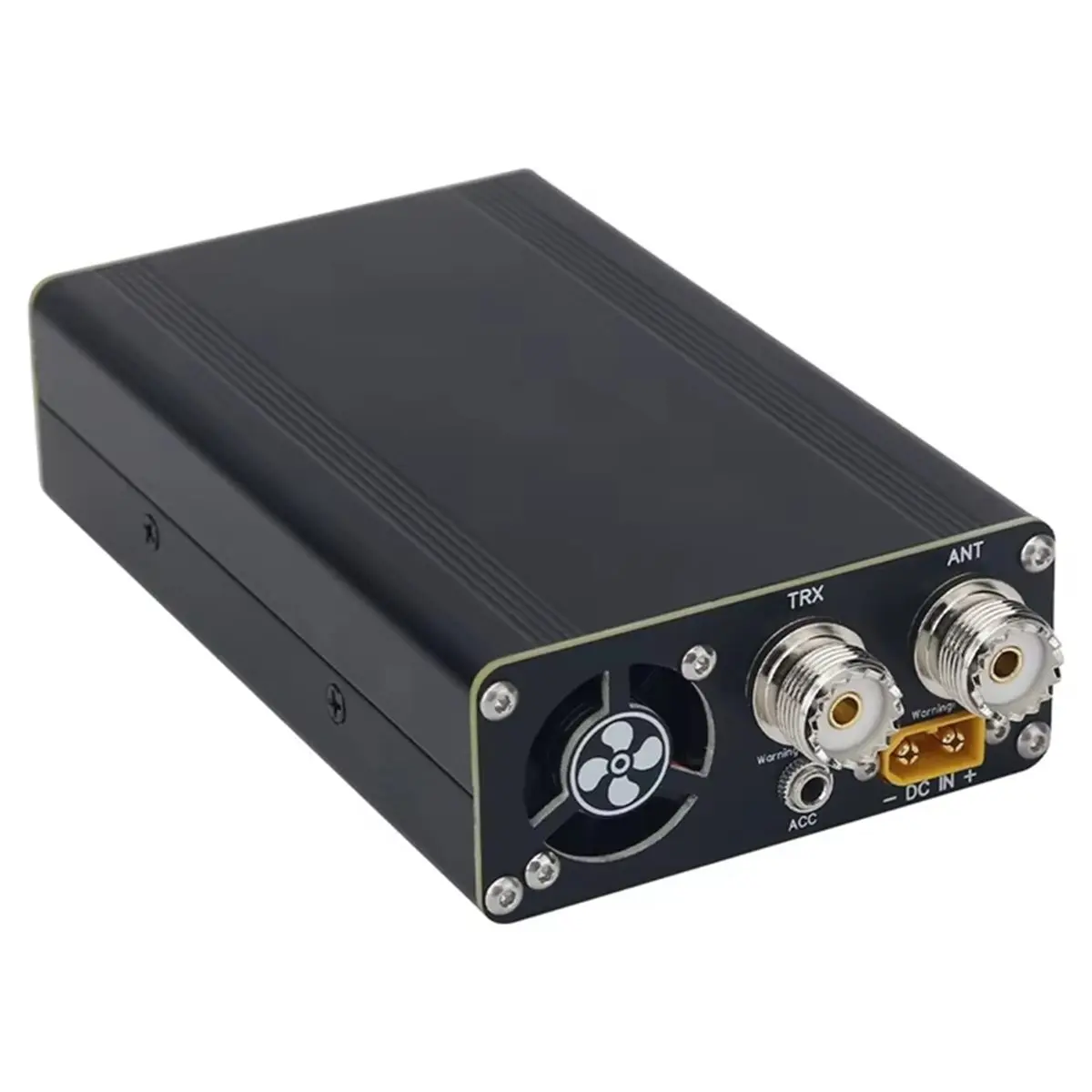 Upgrade Micro-PA50-3 Third Generation Portable 50W 3.5MHz-30MHz Shortwave Power Amplifier LPF Filter OLED Display
