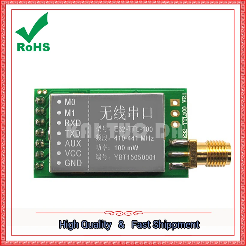 SX1278 / SX1276 Wireless Module 433MHZ Wireless Serial Port | LORA Spread Spectrum 3000meter UART Interface Board 433m 433 Mhz