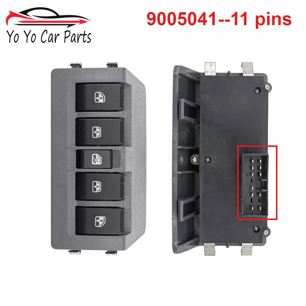 For Chevrolet New Sail 2010-2014 9005043 9005041 Power Car Window Glass Lifter Switch 5 Buttons Car Accessories 90800027