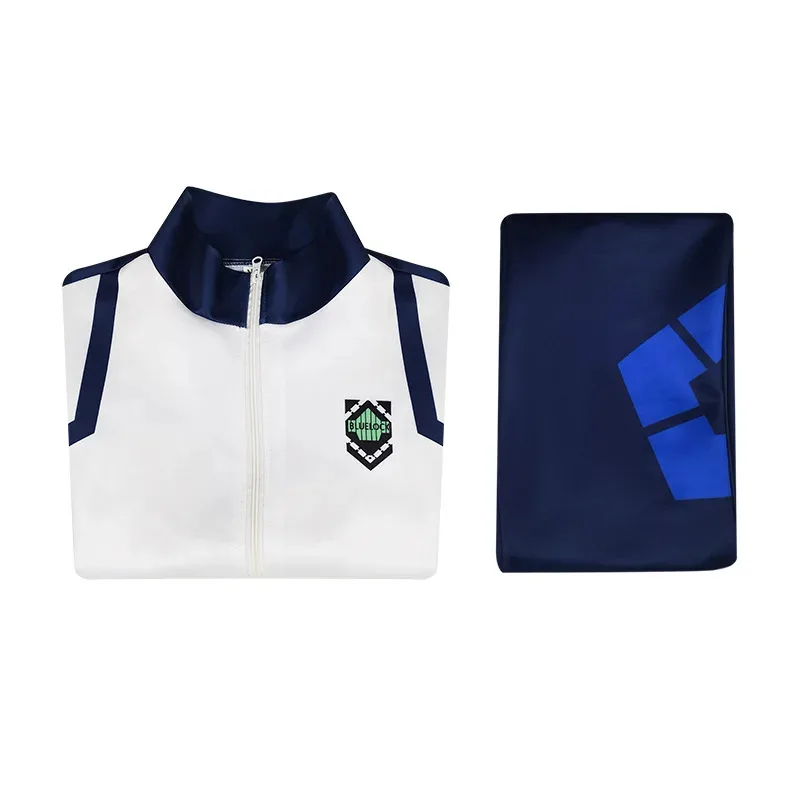 DY20Blue Lock Reo Nagi Bachira Isagi Chigiri 코스프레 의상 지퍼 스포츠웨어 트랙 슈트 운동복 할로윈 카니발 Costume25
