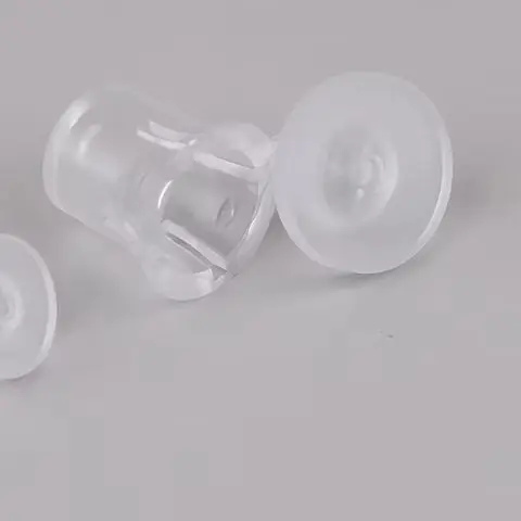 

10PCS PC Translucent Advertising Nail Glass Nail Bracket Invisible Plastic Screw Frosted Screw