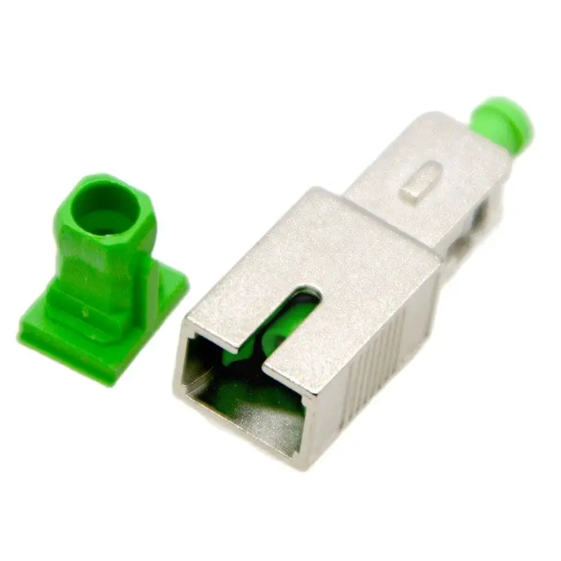 Imagem -05 - Conector de Atenuador de Fibra Óptica Sm-9 125 0db sc Upc Fêmea-sc Apc Adaptador Masculino Flange Acoplador Atacado 10 Peças Novo