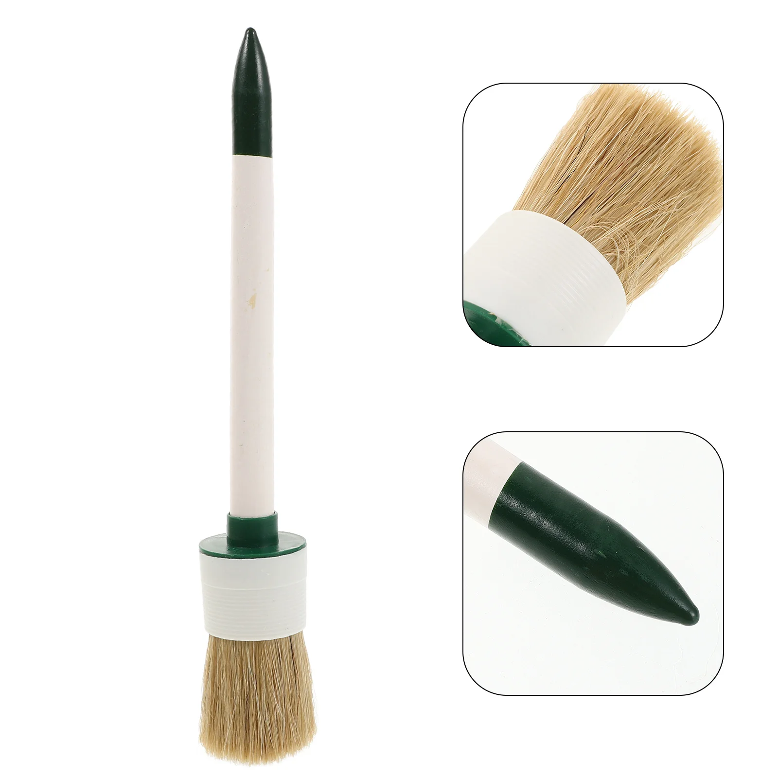 

Angled Tire Lubricant Brush Stiff Bristles Fit Between Bead and Rim Efficient Tire Patch Application Tool for Cars Trucks