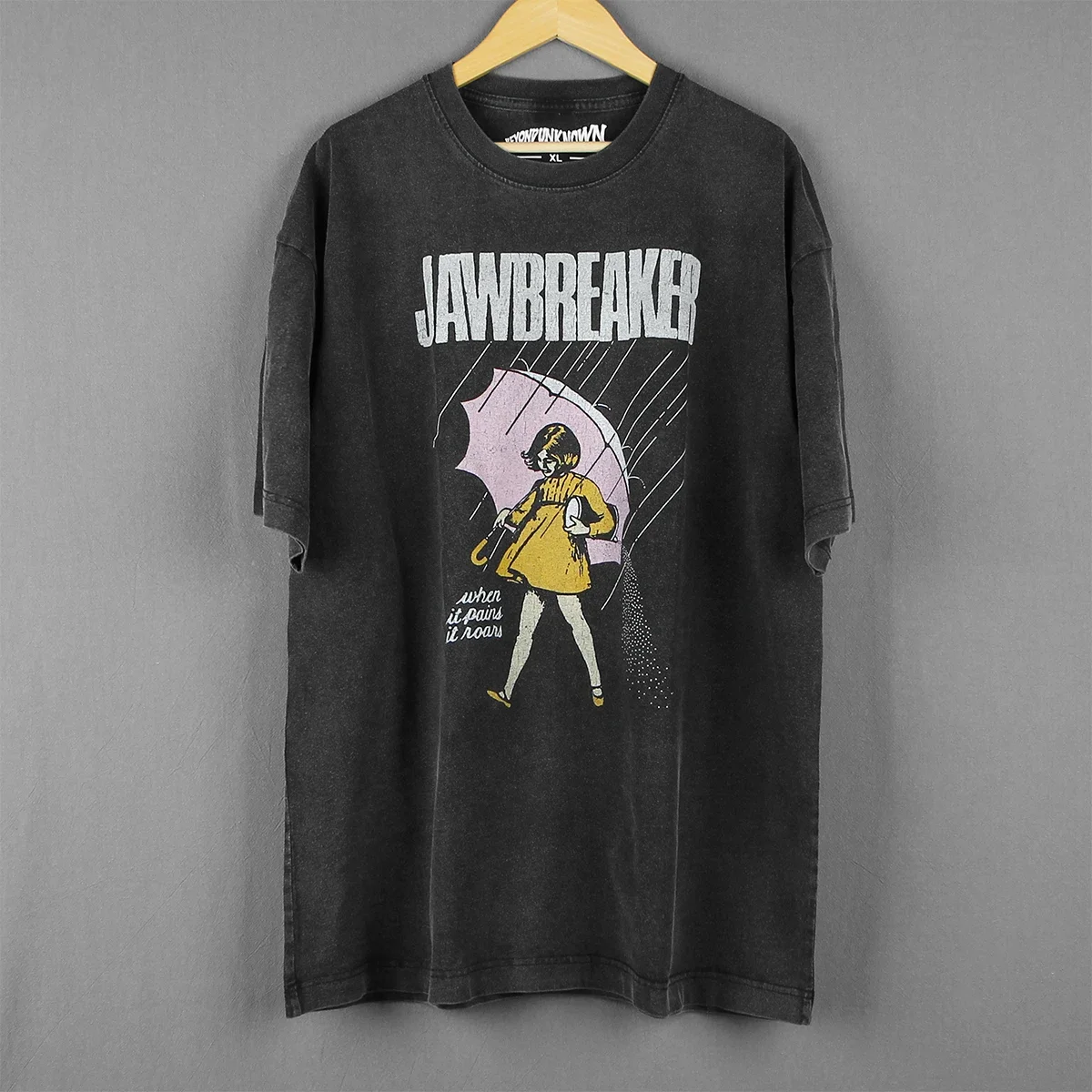 Jawbreaker T-Shirt Alternative Rock Punk Fugazi Jets to Brazil Cotton Men's Clothing Short Sleeve Summer Washed Tee Shirt