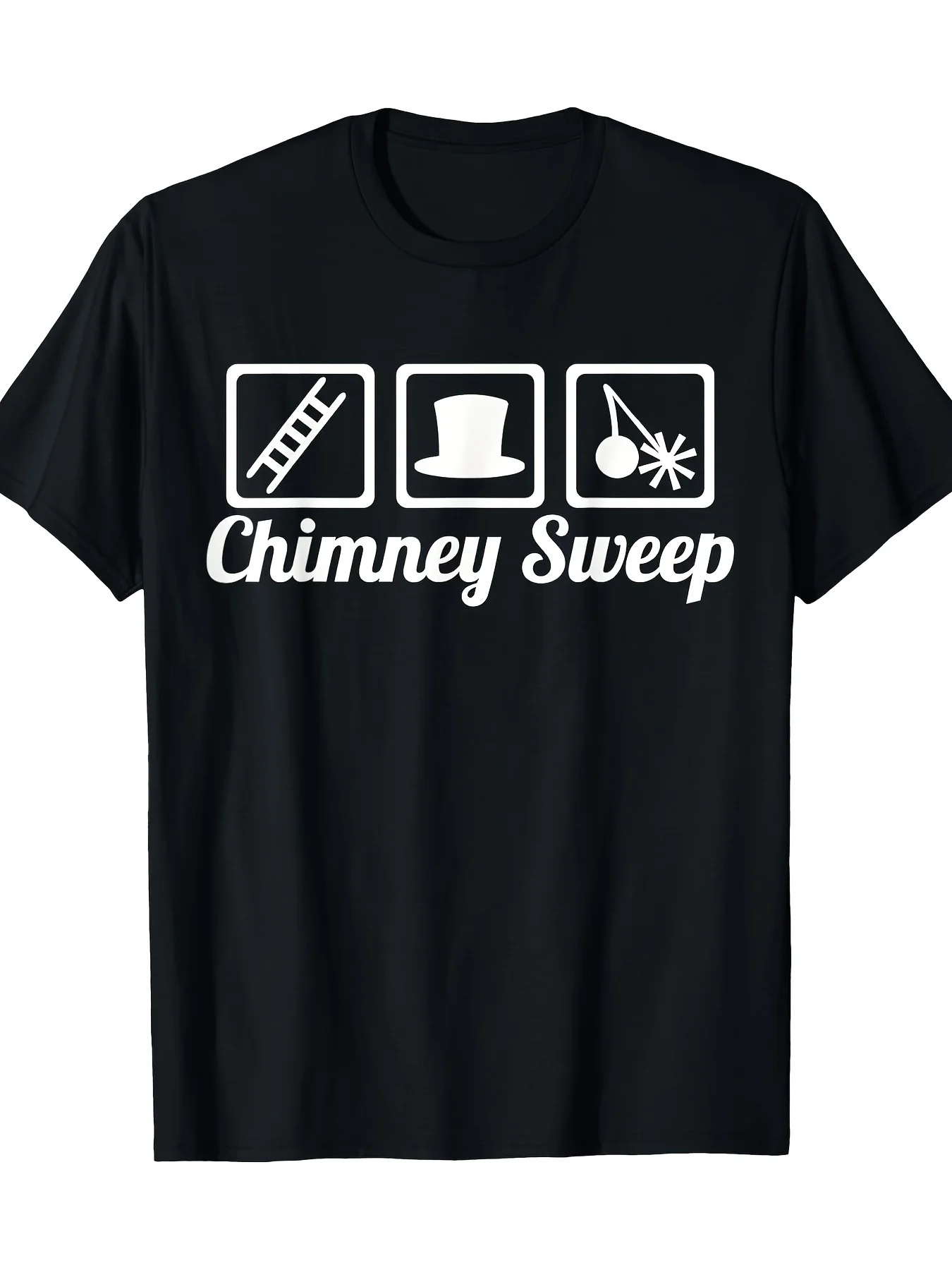 

Men's T-shirt Cotton Pattern T-Shirt Crew Neck T-Shirt Casual Short-Sleeved Knit Top Lightweight and comfortable