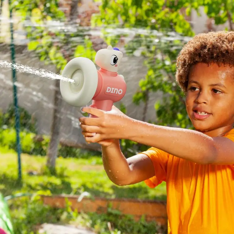 Giochi d'acqua per bambini Giochi d'acqua con corno Design animale Gioco d'acqua da spiaggia per feste all'aperto Divertimento in cortile Piscina Pla