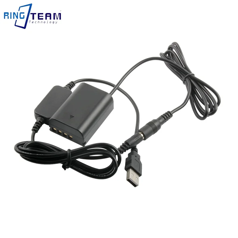 العلامة التجارية الجديدة USB إلى تيار مستمر ذكر 8 فولت كابل الطاقة + BLX-1 الدمية البطارية BLX1 مقرنة ل أوليمبوس OM-1 OM1 مرآة