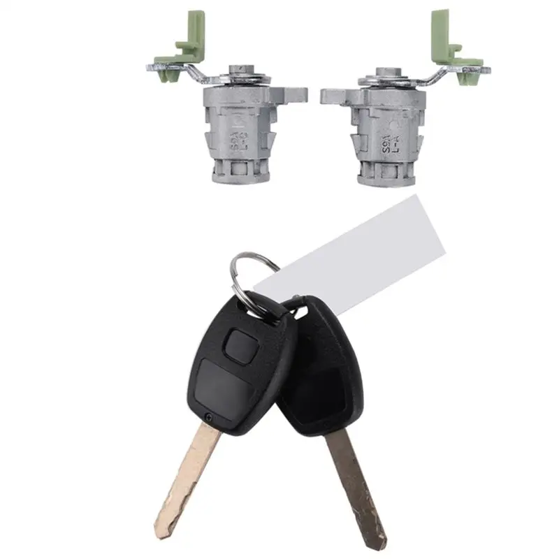 【Price Drop !!】 Left & Right Door Lock Cylinder With 2 Keys 72185-S9A-013 For Honda Accord Civic Odyssey S2000 CR-V 72145-S73-00