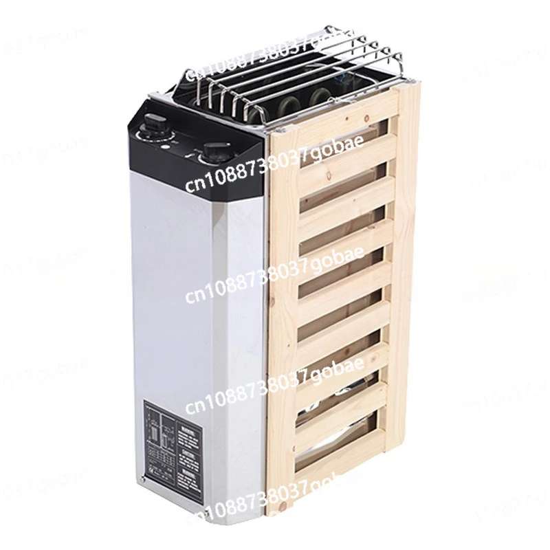 

Бытовая и коммерческая печь для сауны с внутренним управлением из нержавеющей стали 304, сухой пароварка, быстрый нагрев поточной комнаты, 3 кВт