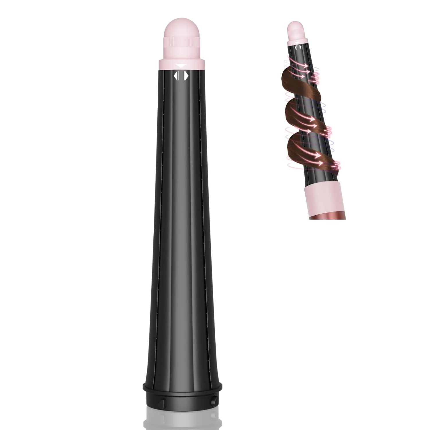 

Airwrap Conical Long Barrels Attachment HS01 HS05 HS08 Совместимость 20 мм-36 мм Профессиональные щипцы для завивки с автоматической оберткой для волн и завитков
