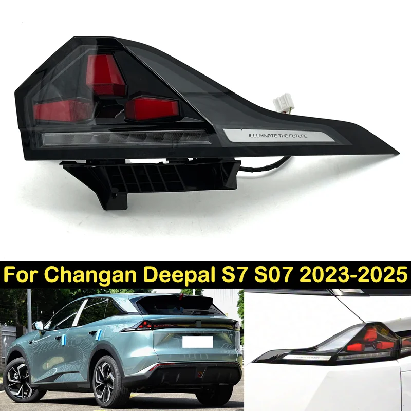 DECHO Original Taillight For Changan Deepal S7 S07 2023-2025 Brake Light Rear bumper Taillights taillamps tail light tail lamp