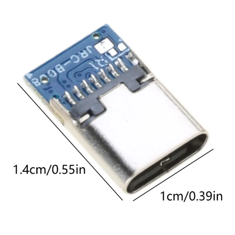 5 шт. USB Type-C USB-C 14-контактный разъем P-CB (гнездо) Металл