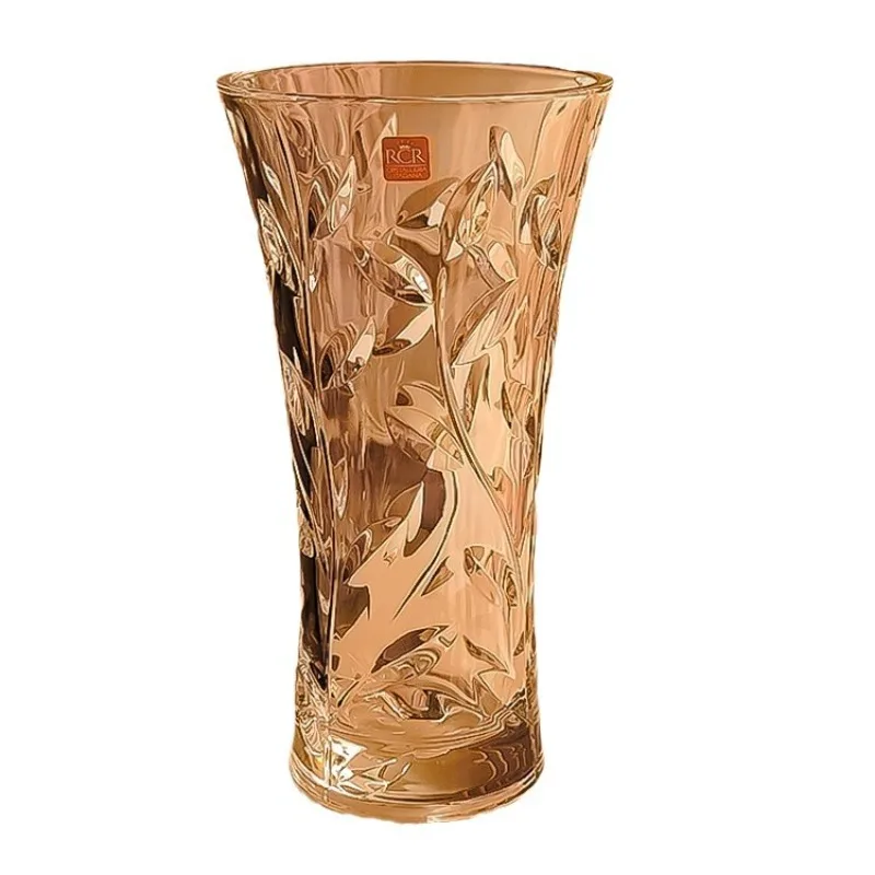 

Crystal glass vase ornament, rich bamboo vase