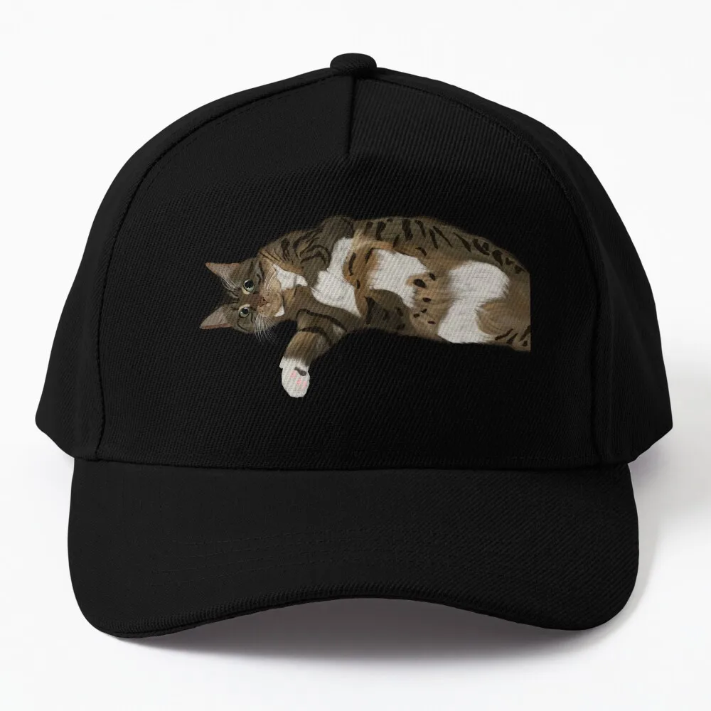 Tabby Cat Baseball Cap derby hat Brand Man Caps Men's Caps Women's