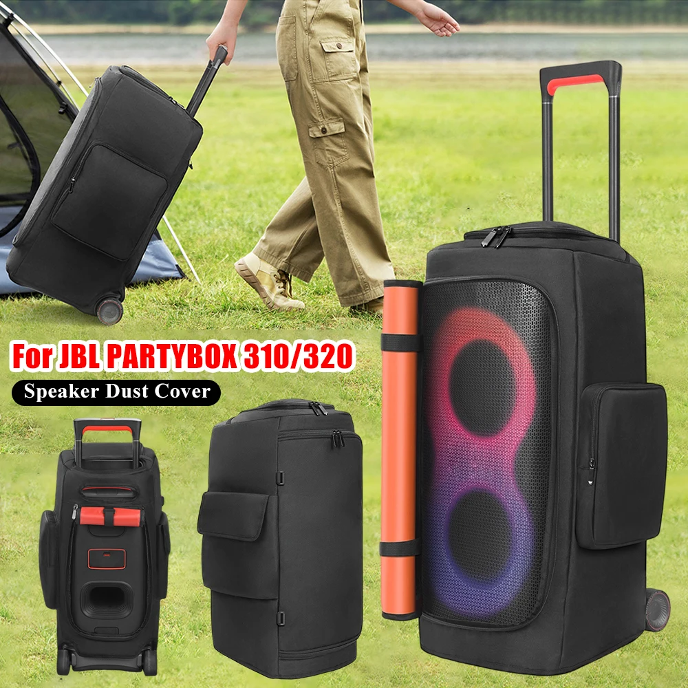 

Speaker Dust Cover for PARTYBOX 1000/720/710/310/320/110/Ultimate Portable Speaker Storage Bag Speaker Dust Case with Mic Pocket