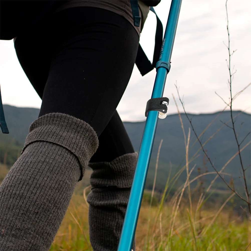 

2Pcs Mountaineering Pole External Lock Handle Nut Accessories Universal Hiking Trekking Walking Stick Clamp Replacement Camping