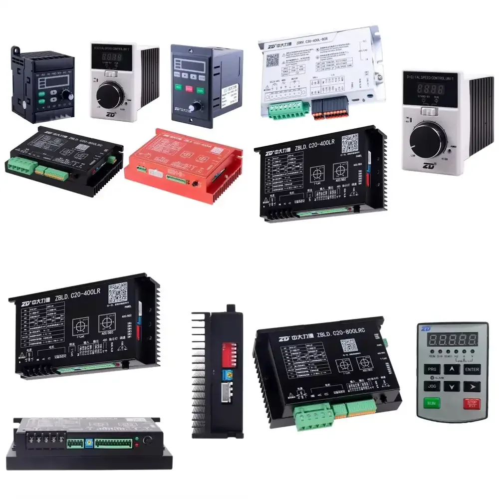 

Low Voltage High Voltage Input 10W -750W BLDC Motor Driver Speed Controller for Brushless Gear Motor