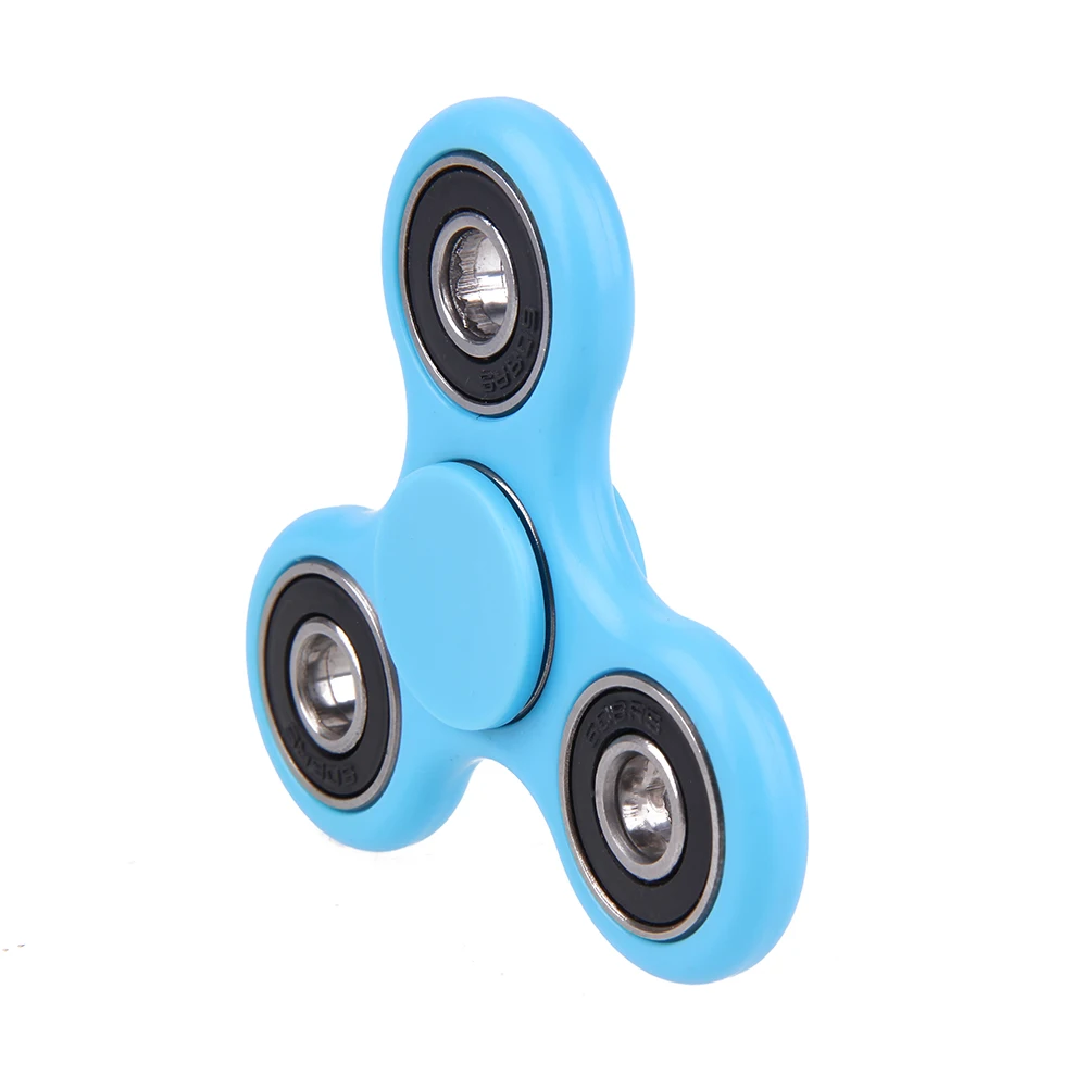 ABS Fidget Spinner EDC Spinner Für Autismus ADHS Anti Stress Tri-Spinner Hohe Qualität Erwachsene Kinder Lustige Spielzeug EDC Spielzeug
