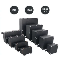 Caja de seguridad impermeable para electrónica IP68, caja de plástico resistente a la intemperie para PC al aire libre SZOMK para caja de Control de dispositivo PCB