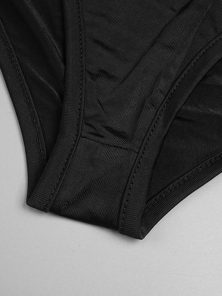 Evening Artful Luxury Black Deep V Gown with Lace & Long Sleeves Detailing Fashion Sexy Party Prom Maxi Dress