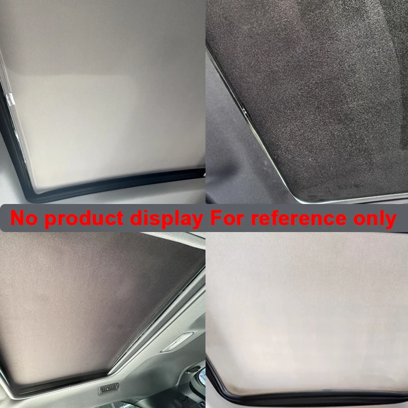 ل Volkswagen VW ID.4 ID4 CROZZ 2021 ~ 2025 2022 2023 2024 الامتزاز الكهروستاتيكي كوة أقنعة فتحة سقف ظلة الملحقات #6