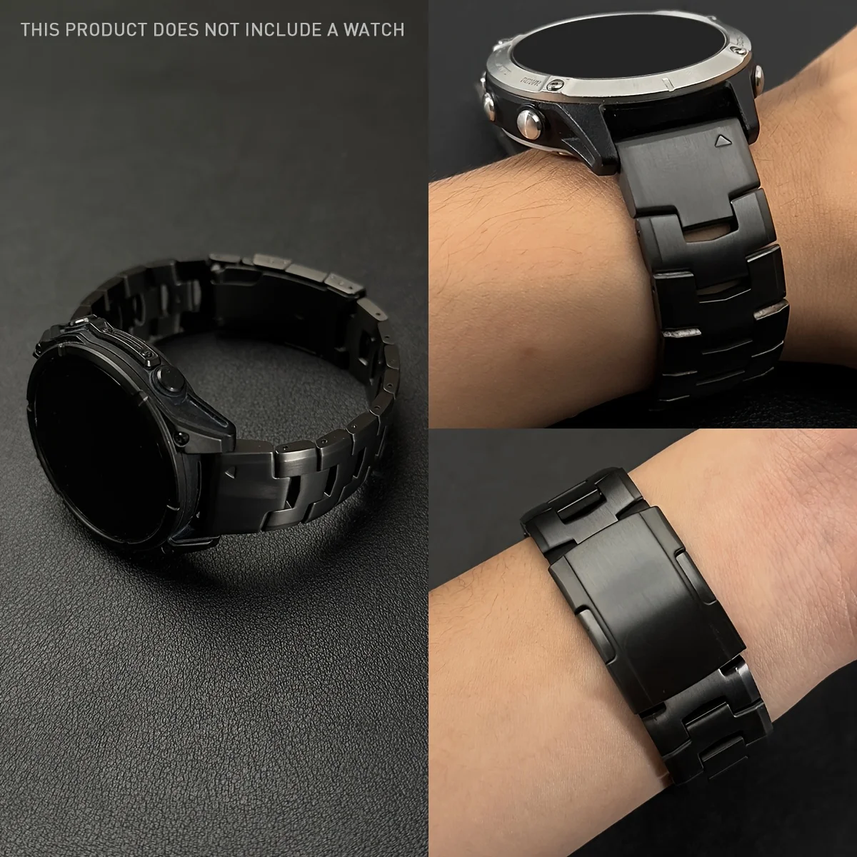 Titanium Metall QuickFit Uhrenarmband 22mm 26mm für Garmin Fenix 8 7 7X 6 6X Pro 5 5X Plus Forerunner 945 935 Premium – Detail 10