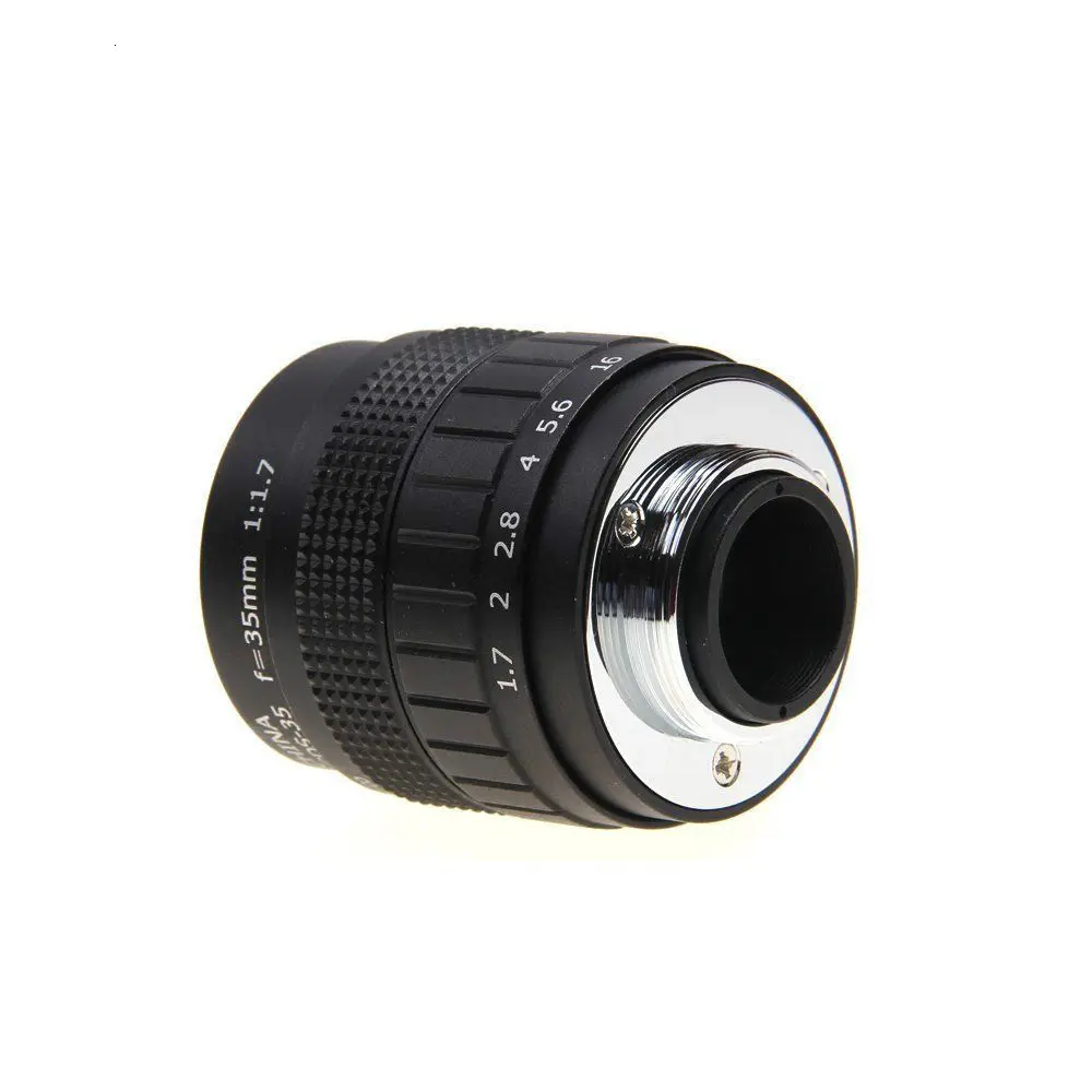 CCTV 마운트 렌즈, 마이크로 4/3 m4/3 올림푸스 EPL5 EPM3 EPL7 OM-D EP1 EP2 EP3 EP6 EPL6 EPL3 E-M5 E-M10, F1.7 C, 35mm