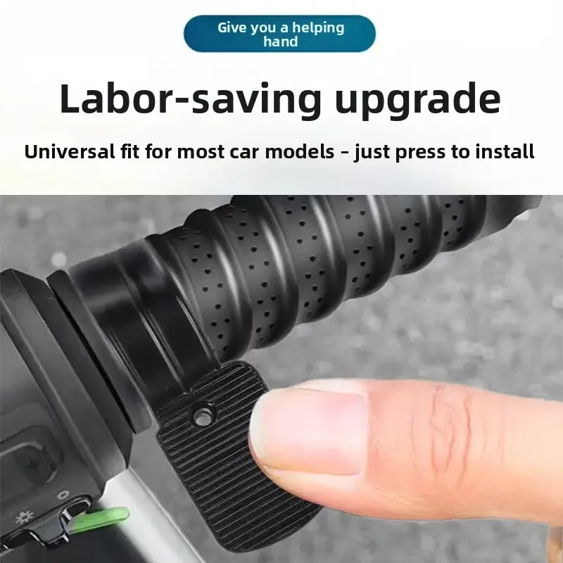 

Motorcycle Electric Scooter Throttle Assist Cruise Control Aid Handlebar Thumb Rest Lever Effort-Saving Thumb Accelerator
