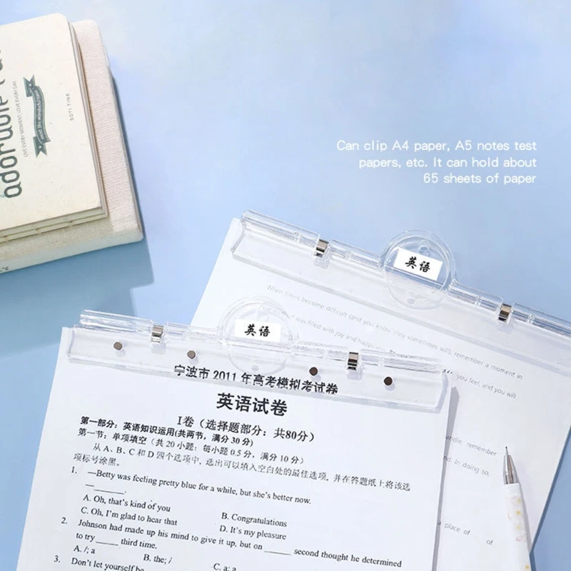 Kẹp tài liệu từ tính rõ ràng Kẹp tập tin cho nhà bếp bảng trắng trong lớp học