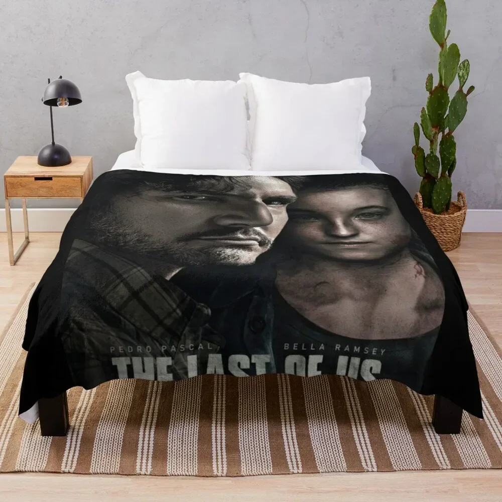 

The Last of Us Tv Series Throw Blanket anime Moving Shaggy Sleeping Bag Blankets