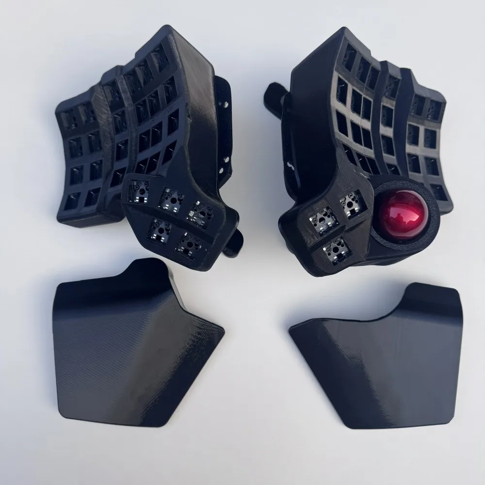 

Charybdis Keyboard Kit Custom Hotswap Bluetooth Keyboard Wired Wireless Gamer Teclado Accessories with Trackball Plam Rest Stand