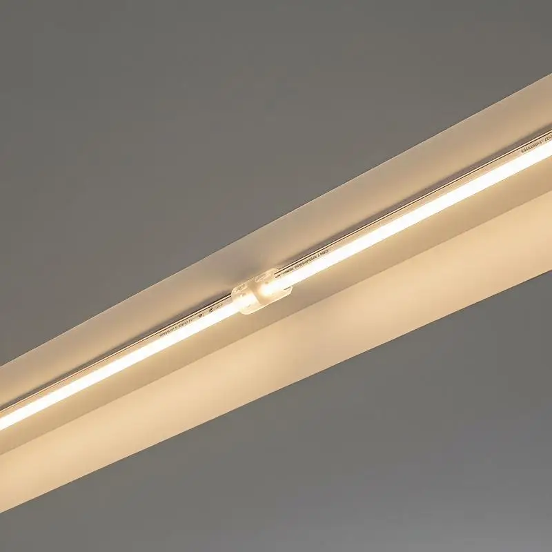 5 Pack COB LED Strip Connectors Stable Connection Transparent Shell Easy Use for Home Living Room Lighting Setup