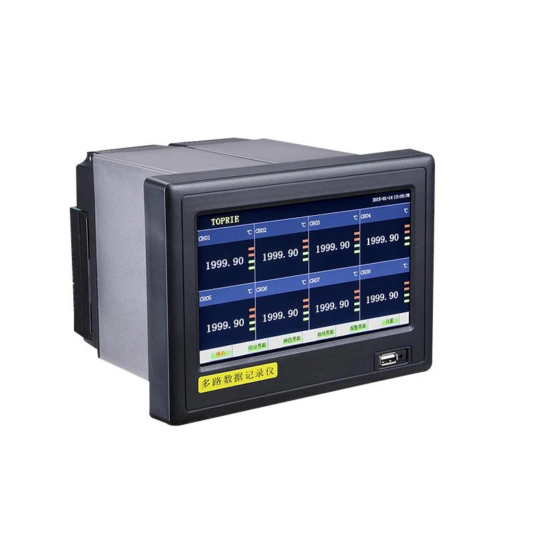 

TOPRIE TP710 8-32 Channel SCADA Recorder Paperless Data Logger Data Acquisition System