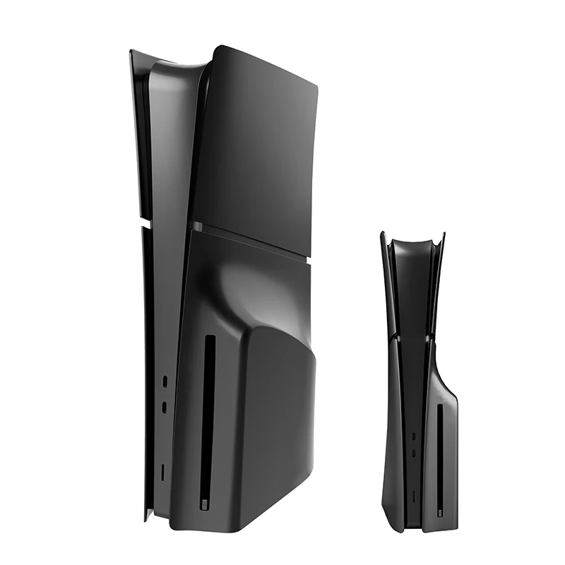 

Gaming Console Replacement Dustproof Protective Cover For PS5 Slim Replacement Skin Shell Plate Gaming Console Red Black Blue