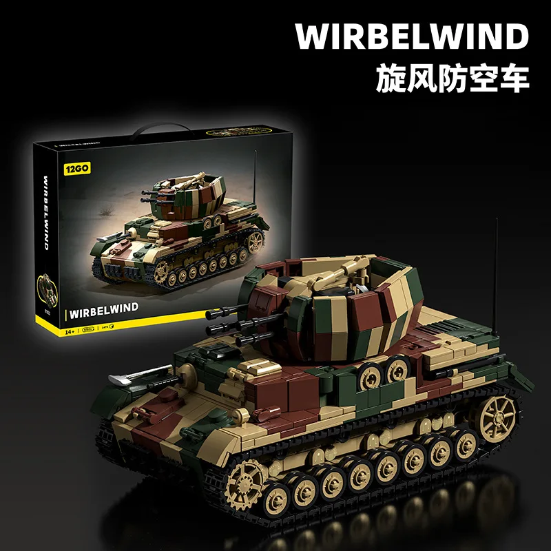 

Технологичный конструктор PANZER IV H: Модель танка времен Второй мировой войны, строительные блоки, игрушка MOC, армейский танк Тигр, DIY-конструктор для детей и мальчиков