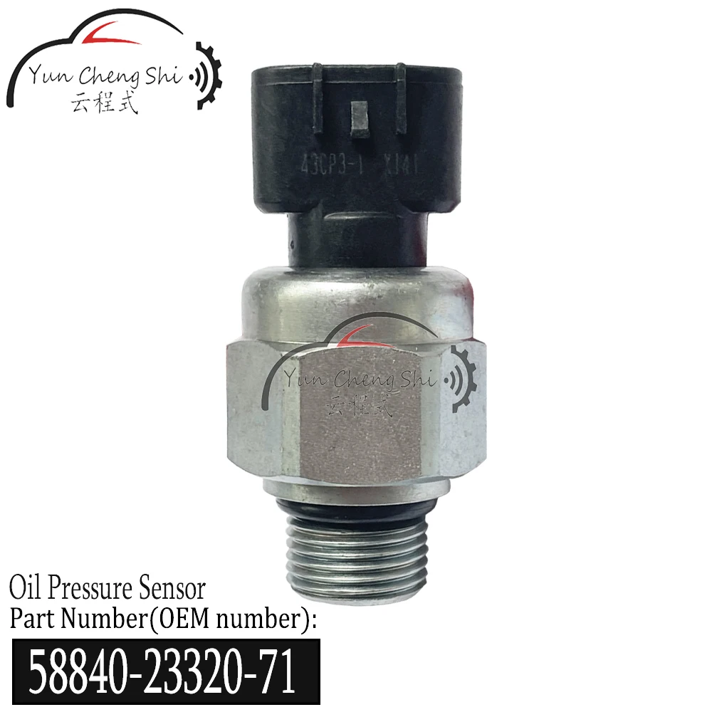 

58840-23320-71 43CP3-1 НОВЫЙ датчик давления масла для погрузчика, 3-контактный, для TOYOTA 7F