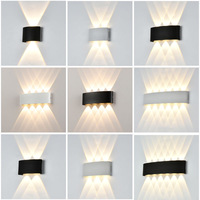 Led Wall Lamp outdoor Stair Light Fixture Bedside Loft Living Room Up Down Home Hallway Lampada 4W 6W 8W 10W led lights