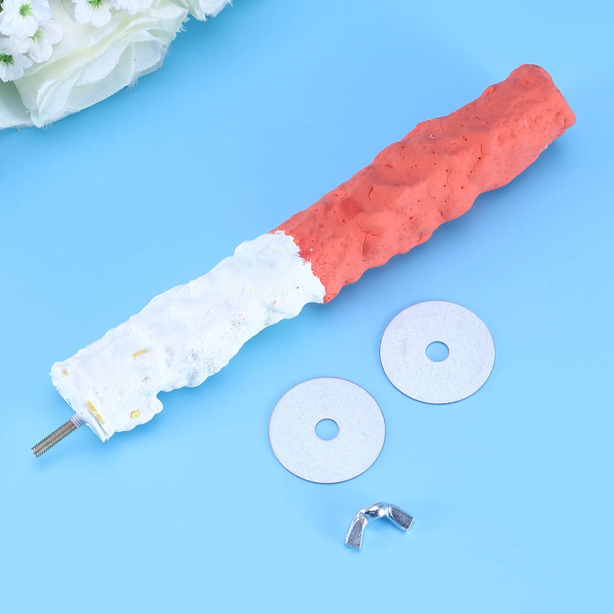 

Birds Parrot Cuttlebone Calcium Perch Standing Pole Pet Birds Supplies Bird Perch Parrot Perch Pet Bird Perch