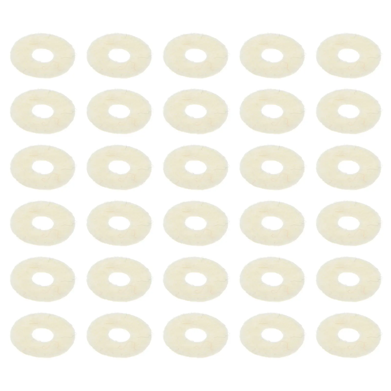 

90Pcs Piano Key Washers Felt Material for Leveling Key Balance Replacement Repair Tool Compatible with Most Drum Sets and