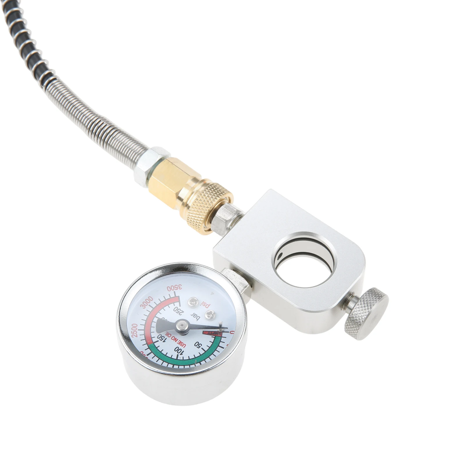 1PC CO2 Adapter High Pressure Hose With 3000PSI Pressure Gauge Fits For Exactly ART Sodastream DUO TERRA Models High‑Quality