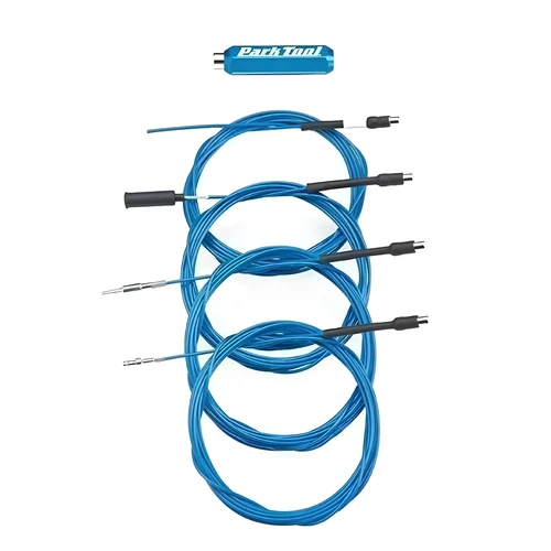 Imagen 1 del producto Herramienta de alambre de instalación de cableado interno de cuadro de bicicleta, herramienta manual de enrutamiento de cables de bicicleta de acero