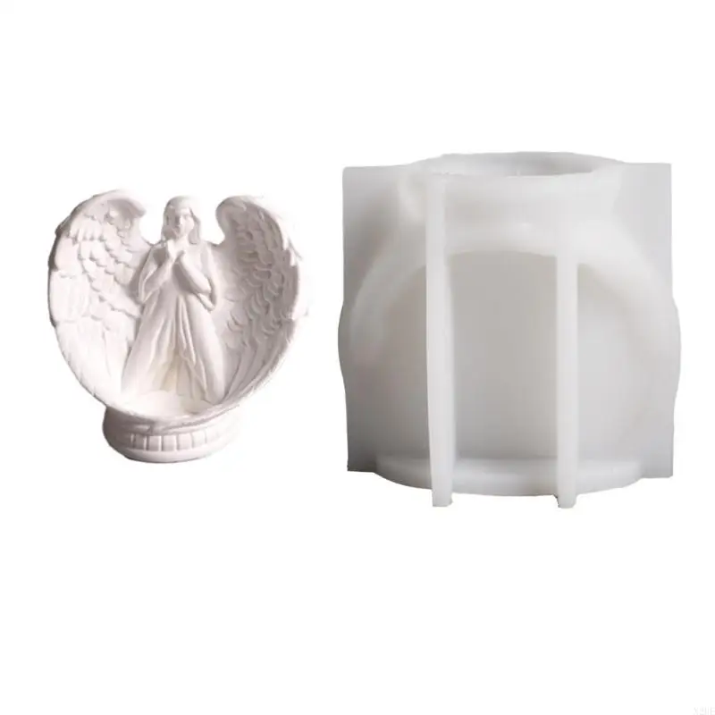 

N2UE Holder Silicone Mold Bracket Mold Angel Handmade Art Supply
