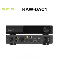 SMSL RAW-DAC1 Decoder MQA MQA-CD Digital to Analog Convertor AK4191+AK4499EX DAC chips Bluetooth 5.1 LDAC XU316 PCM768 DSD512