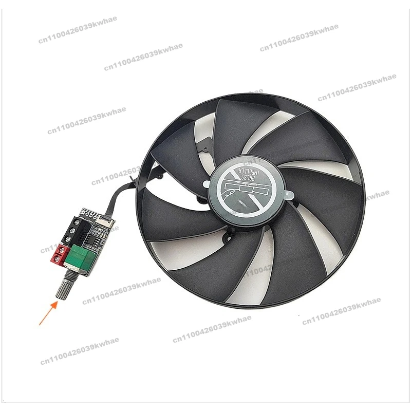 TX4090 Graphics Card Cooling Fan Speed Board Fan Governor Silent PWM Speed Controller