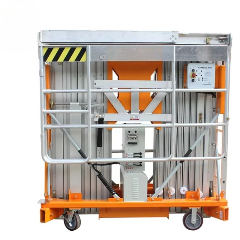 New China Aerial Work Platform Mast-Type Floating-Out Lifting Platform Electric Hydraulic Lift GTWY Model 620-812kg