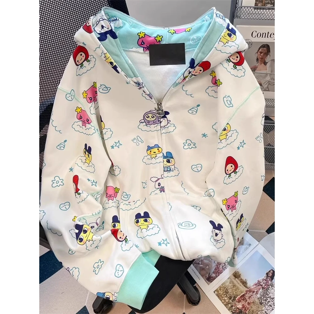 

Мужская осенняя толстовка на молнии с ушками медведя, очень большого размера (до 300 фунтов), повседневный стиль, из полиэстера, теплая, комфортная посадка, толстовка-свитшот.